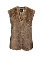 ONLY Ecopelliccia Donna ONLDAWN LIFE FAUX FUR WAISTCOAT OTW 15354308