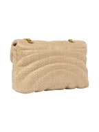 Love Bag Puff in raffia