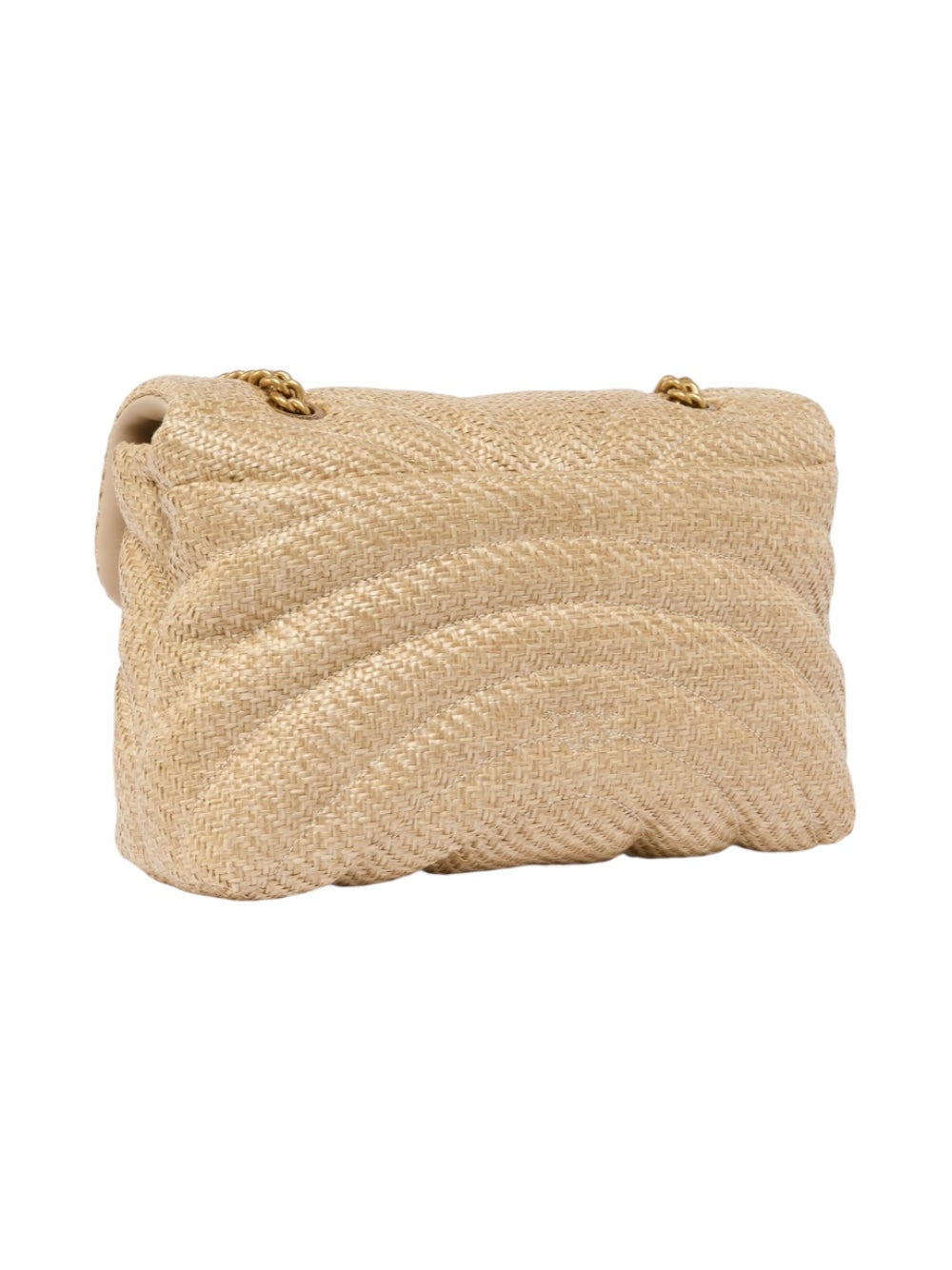 Love Bag Puff in rafia