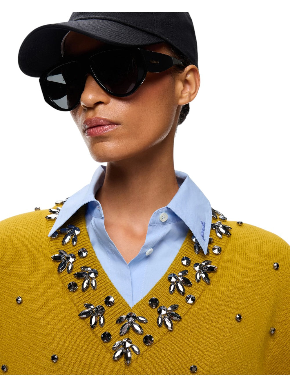 Pinko Maglia Donna PIGOLIO PULL 90 WO 10 WS WITH 107878A3P5 V69