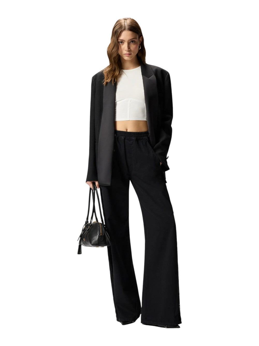 Pinko Jeans Donna PALCO PANTALONE LIGHT BLK BLK 106422A33UZ99