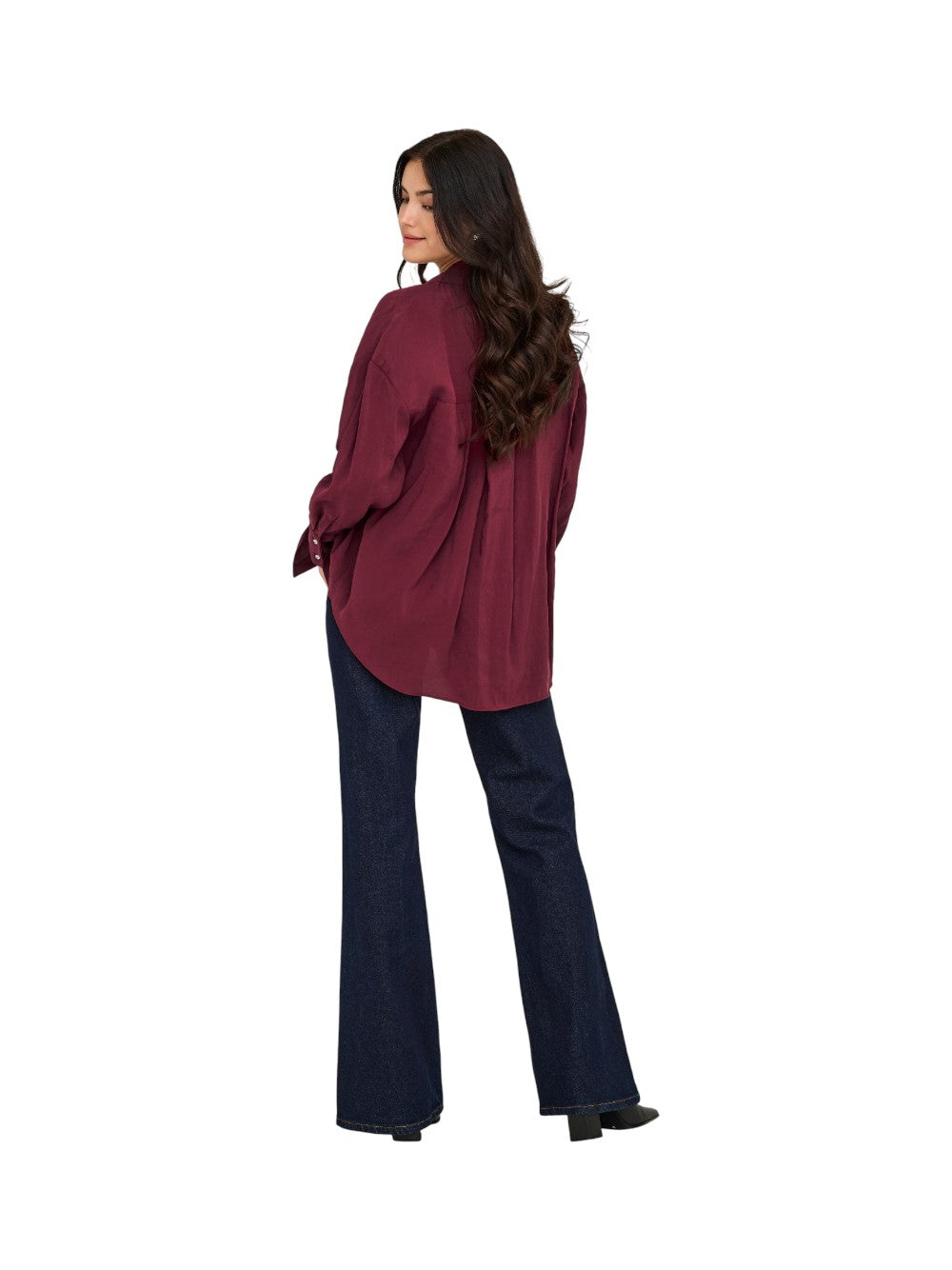 ONLY Camicia Donna ONLZAZIMA L/S LOOSE SHIRT WVN NOOS 15272523