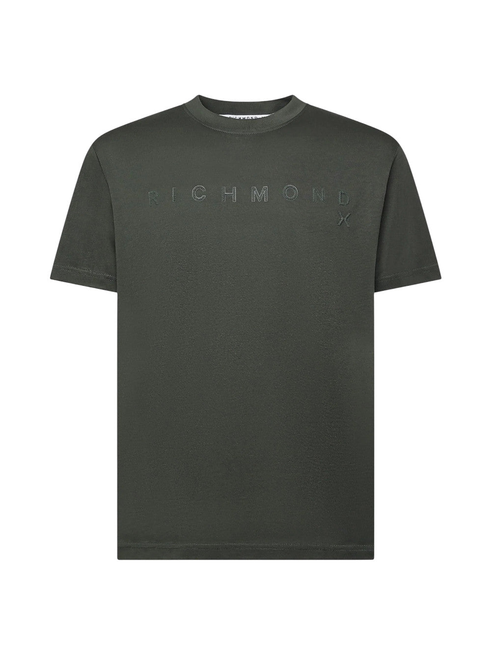 John Richmond T-SHIRT Uomo PATUM UMA25046TS DEEP FOREST