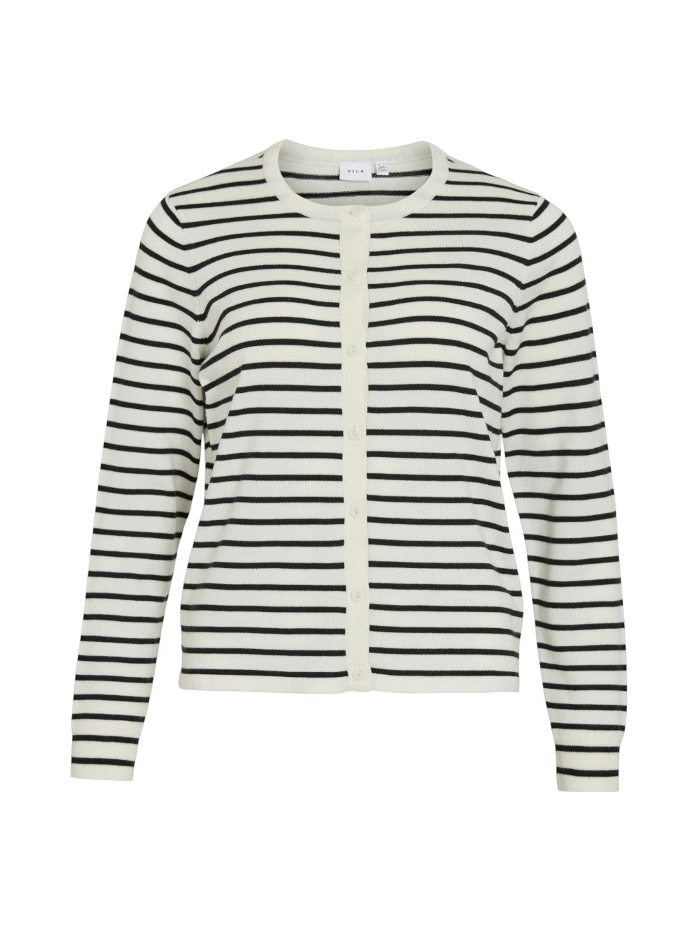 VILA Cardigan Donna VILIPSA L/S O-NECK KNIT CARDIGAN/PB/R 14108151