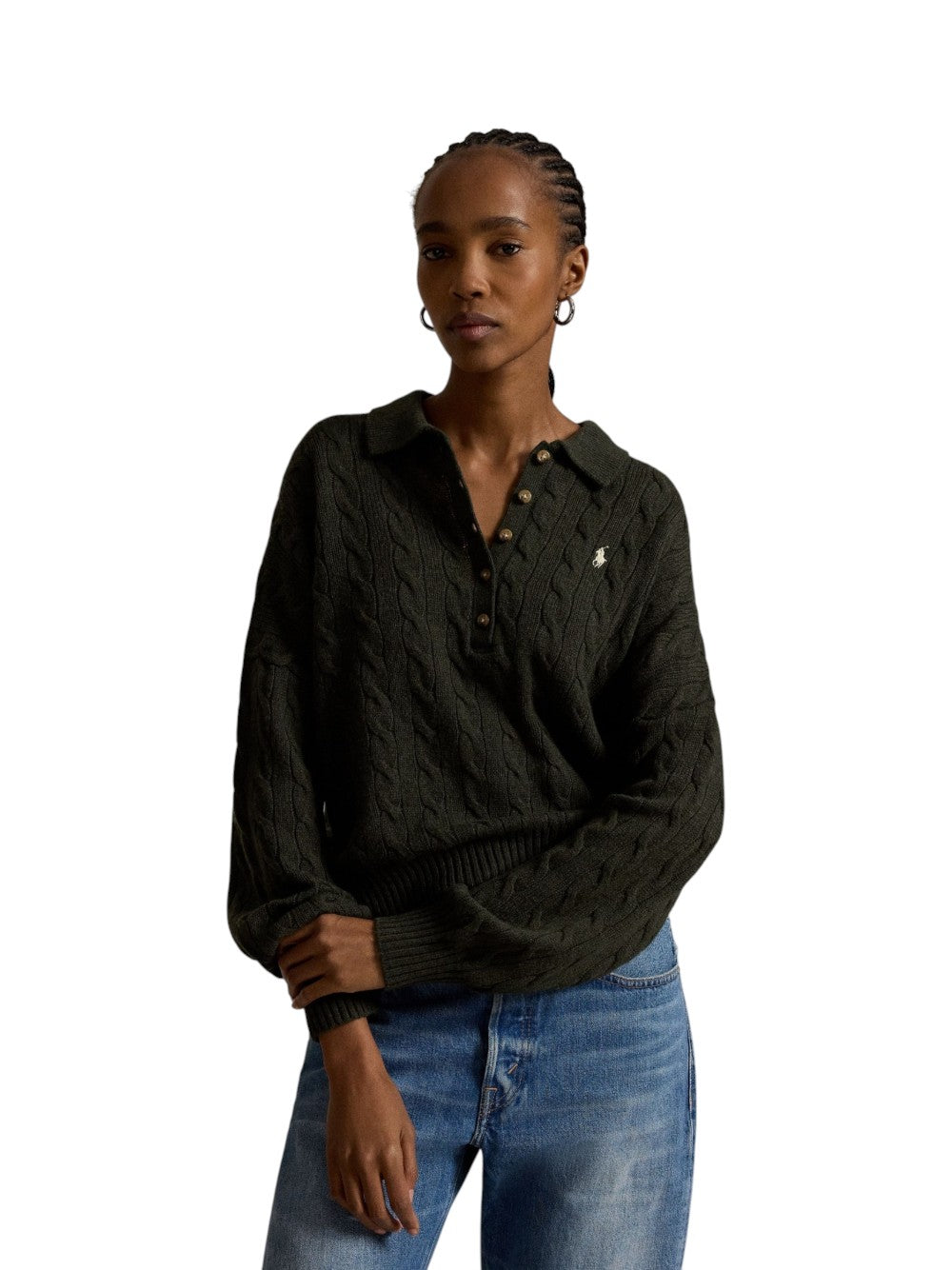 Polo Ralph Lauren Maglia Donna SWEATER-POLO 211B17767002
