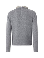 Pinko Maglia Donna BERLINO PULL BLEND WOOL EMBRO 107274A3GI II2