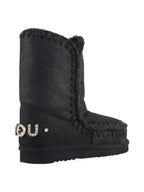 Mou stivali Donna Eskimo 24  rhinestones logo MU.FW101037B CB
