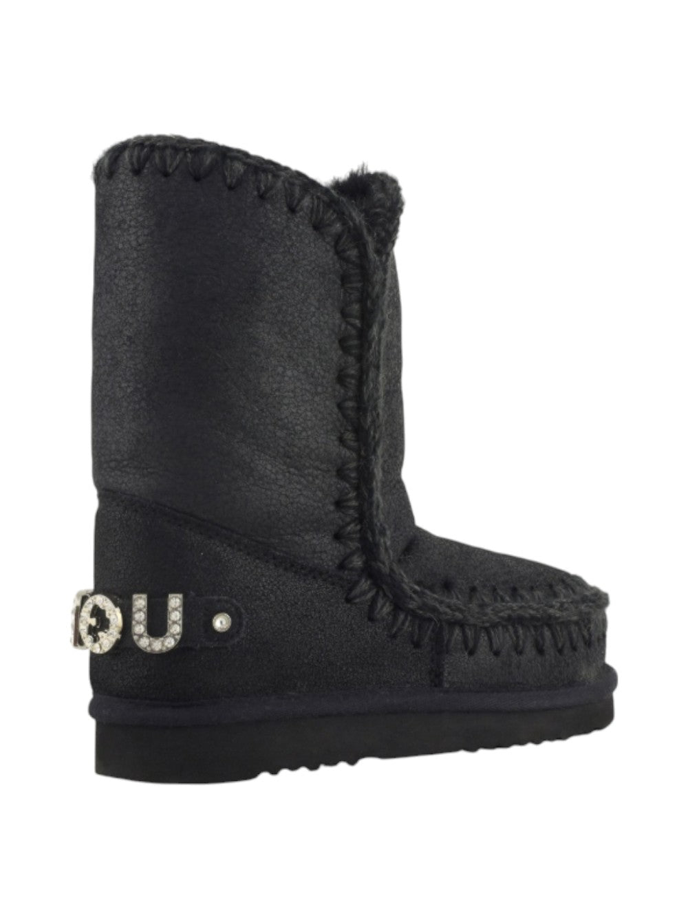 Mou stivali Donna Eskimo 24  rhinestones logo MU.FW101037B CB