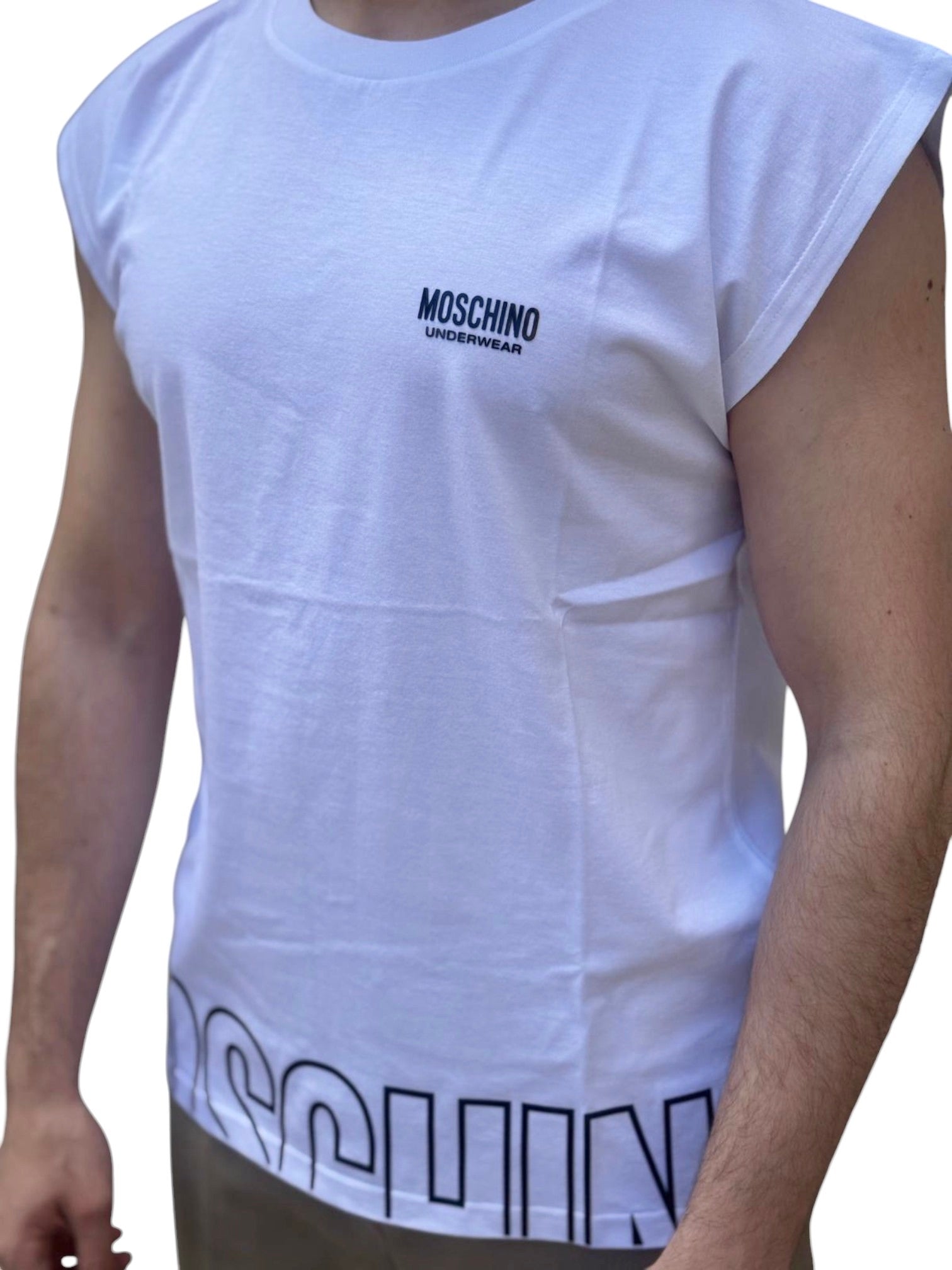 MOSCHINO Men's T-SHIRT V1A07114303