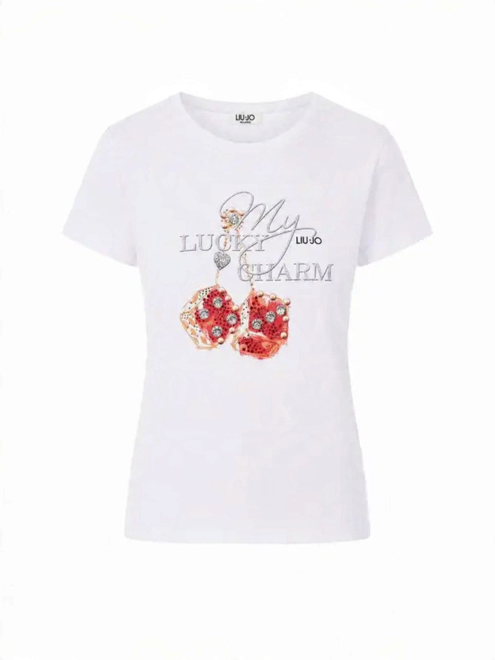 Liu Jo T-SHIRT Donna ECS T-SHIRT SKIndiaNY FIT M/C WF6407JS923 L9436