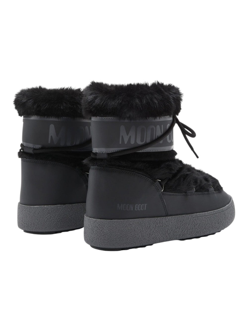 Moon Boot stivali Unisex adulto LTRACK FAUX FUR WP 80D2450130-N001