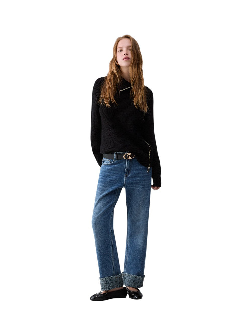 Liu Jo Jeans Donna PANT.STRAIGHT R.W. UF6113D0365 79094