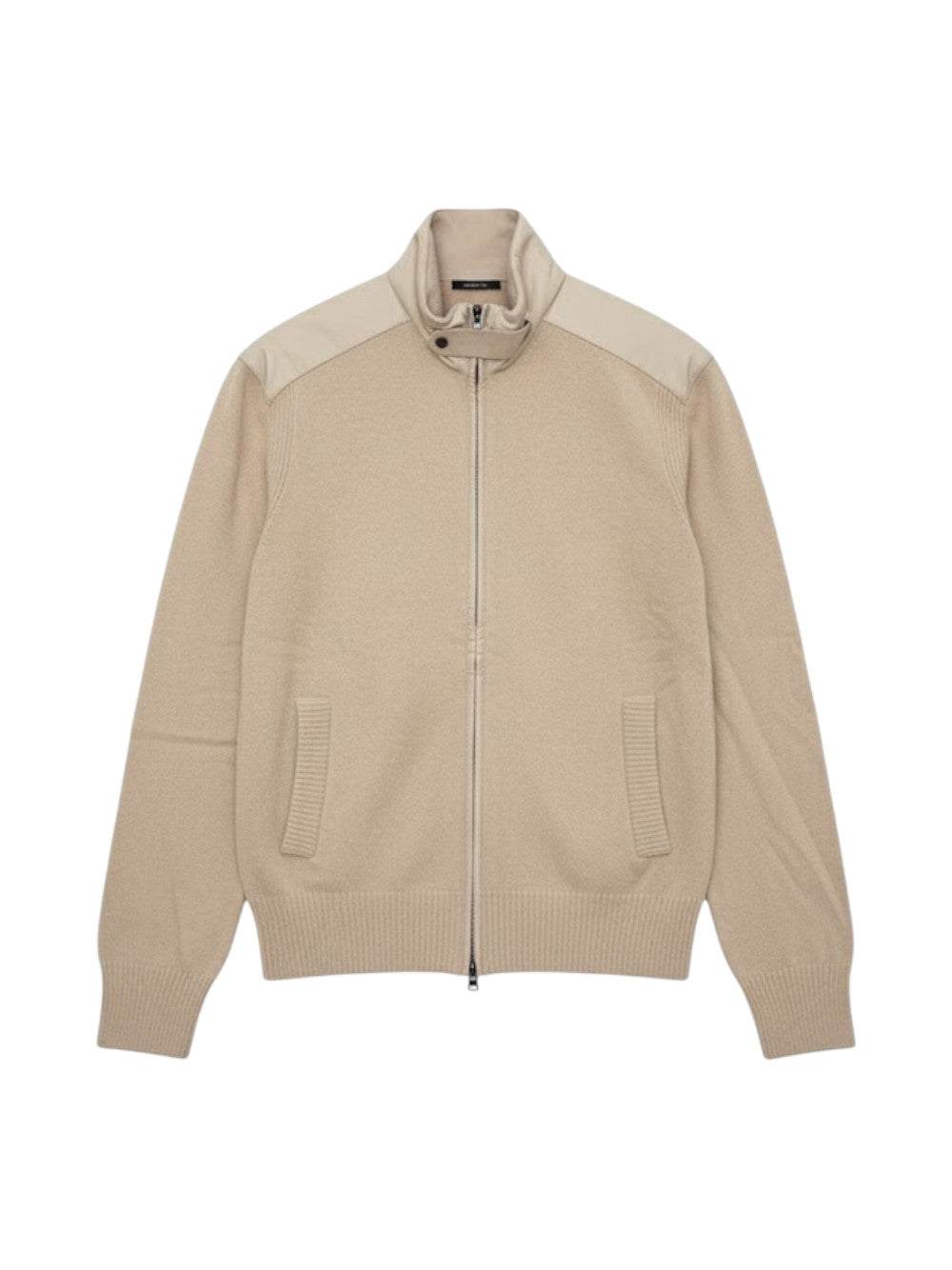 Herno Cardigan Uomo CARDIGAN IN MAGLIA CON DETTAGLI IN NAPPA MC000192U70261