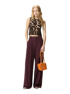 Pinko Top Donna ERUZIONE TOP CROCHET GEOMETRIC 106438A354M05