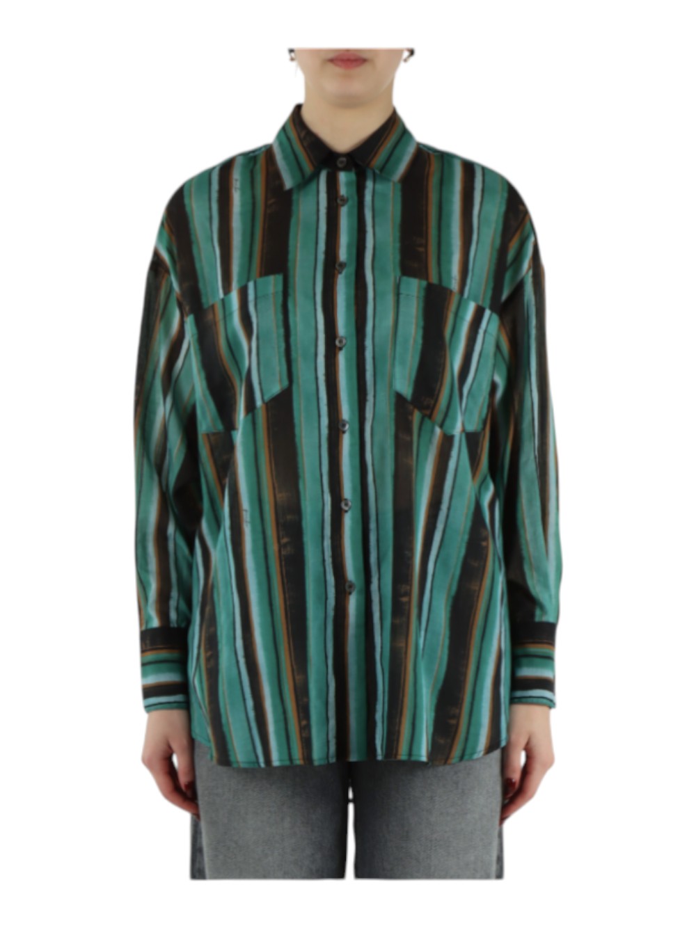 Pinko Camicia Donna RIETI CAMICIA MUSSOLA STAMPA R 106990A3CHSD3