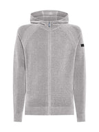 RRD Cardigan Uomo velvet hood zip knit W25136 08