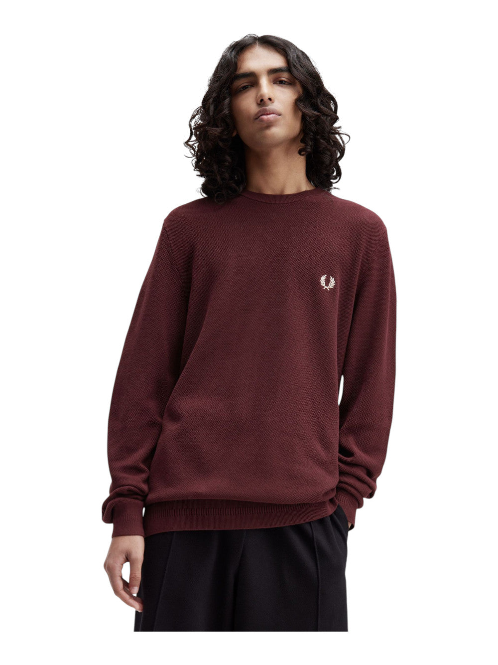 Fred Perry Maglia Uomo FP PIQUE STITCH JUMPER K1309 597