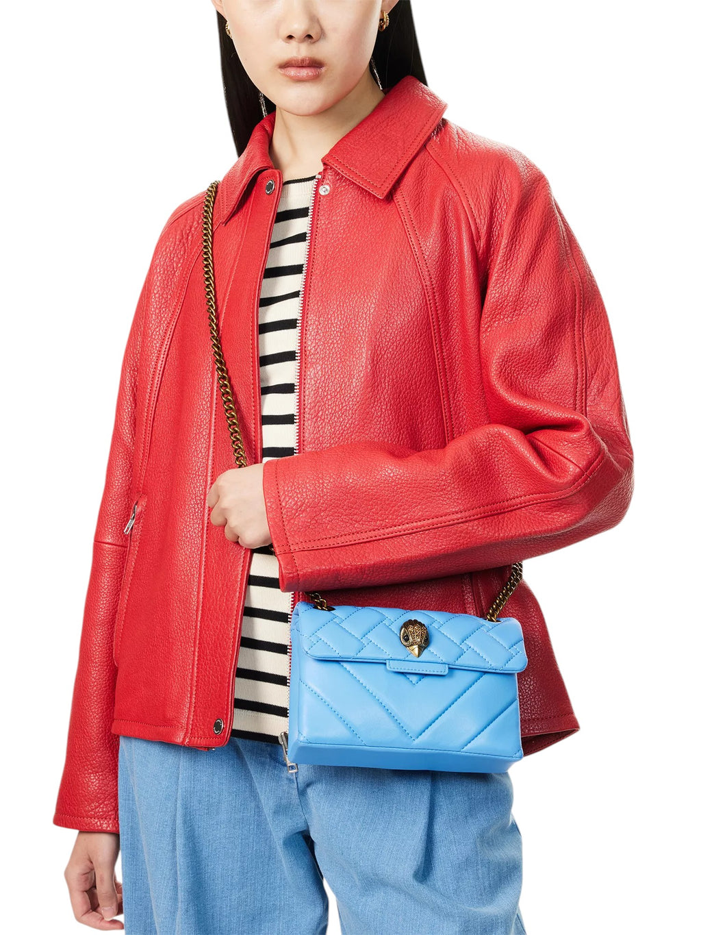 Kurt Geiger borsa Donna LEATHER MINI KENSINGTON