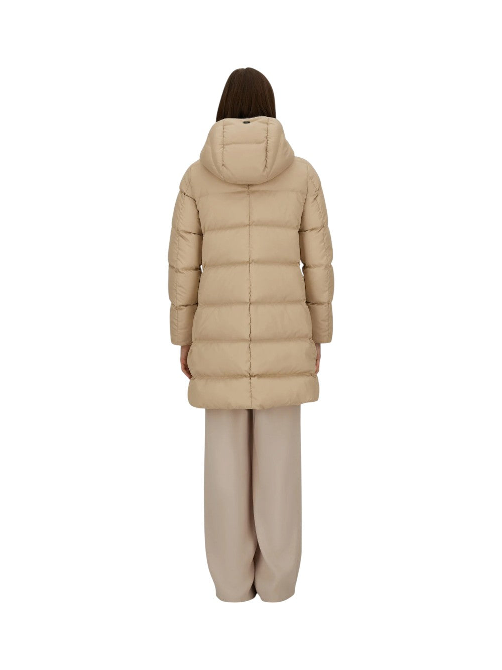 Herno GIUBBINO Donna A-SHAPE IN ARENDELLE E FAUX FUR PI001948D12414Z