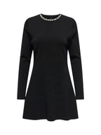 ONLY Abito Donna ONLMILLA LS BLING DRESS AT KNT 15366285