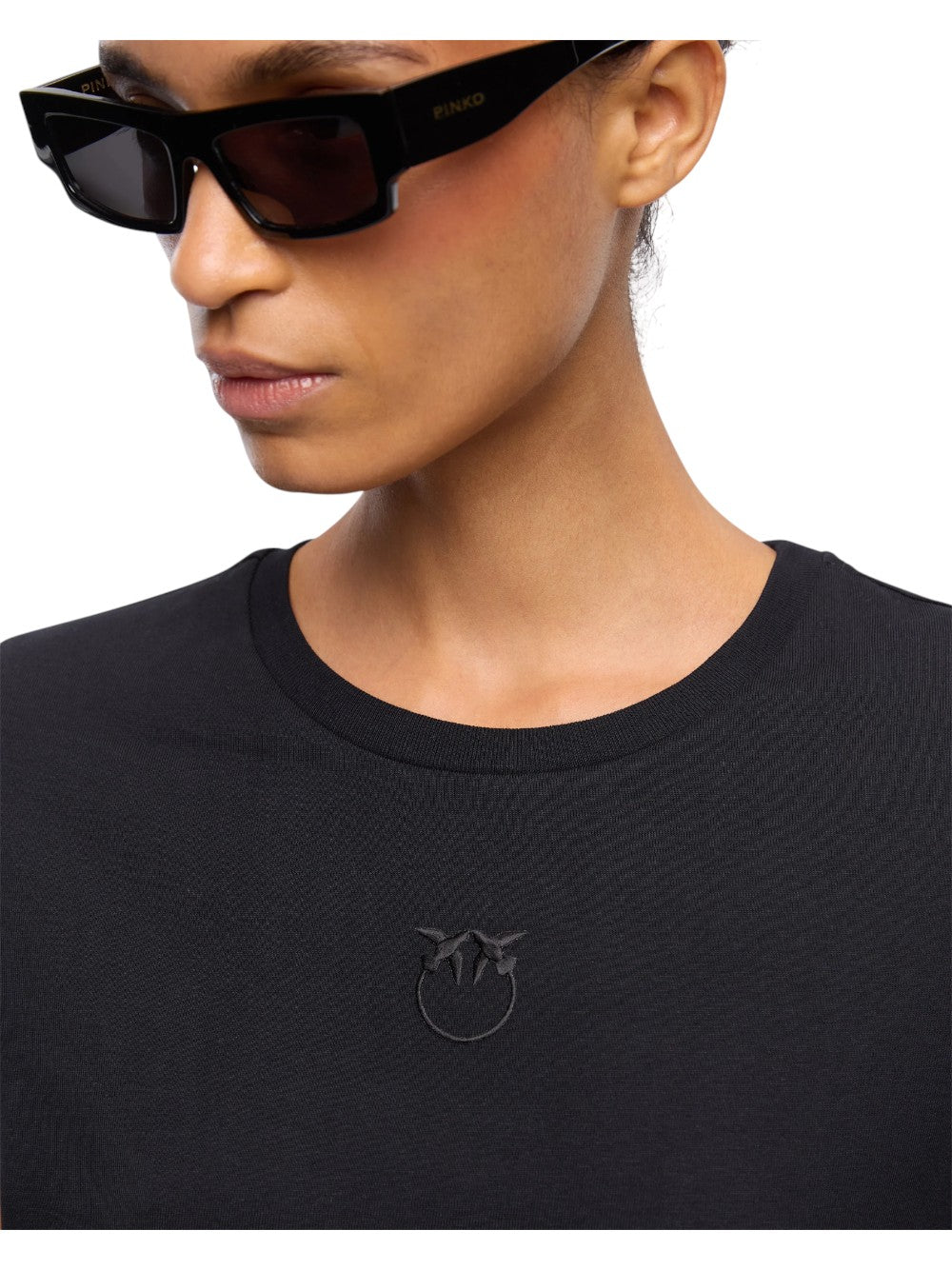 Pinko T-SHIRT Donna BUSSOLOTTO T-SHIRT JERSEY LOGO 100355A3HM Z99