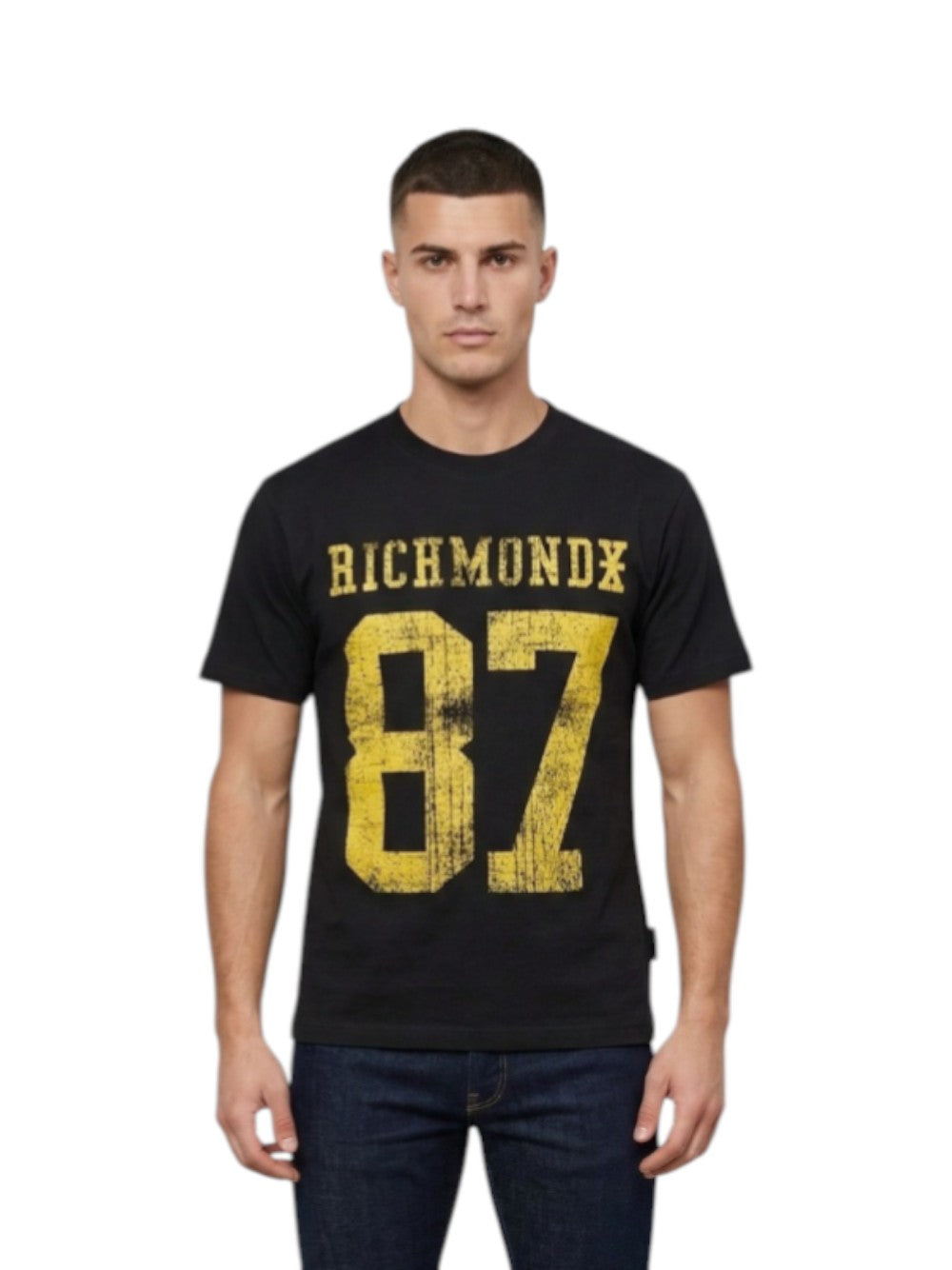 John Richmond T-SHIRT Uomo RANSA UMP26061TS BLACK