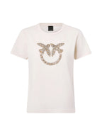 Pinko T-SHIRT Donna QUENTIN T-SHIRT JERSEY RICAMO 100535A3JP C21