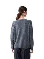 Liu Jo Maglia Donna ECS MAGLIA CHIUSA M/L RICAMO WF6371MS009 L9527