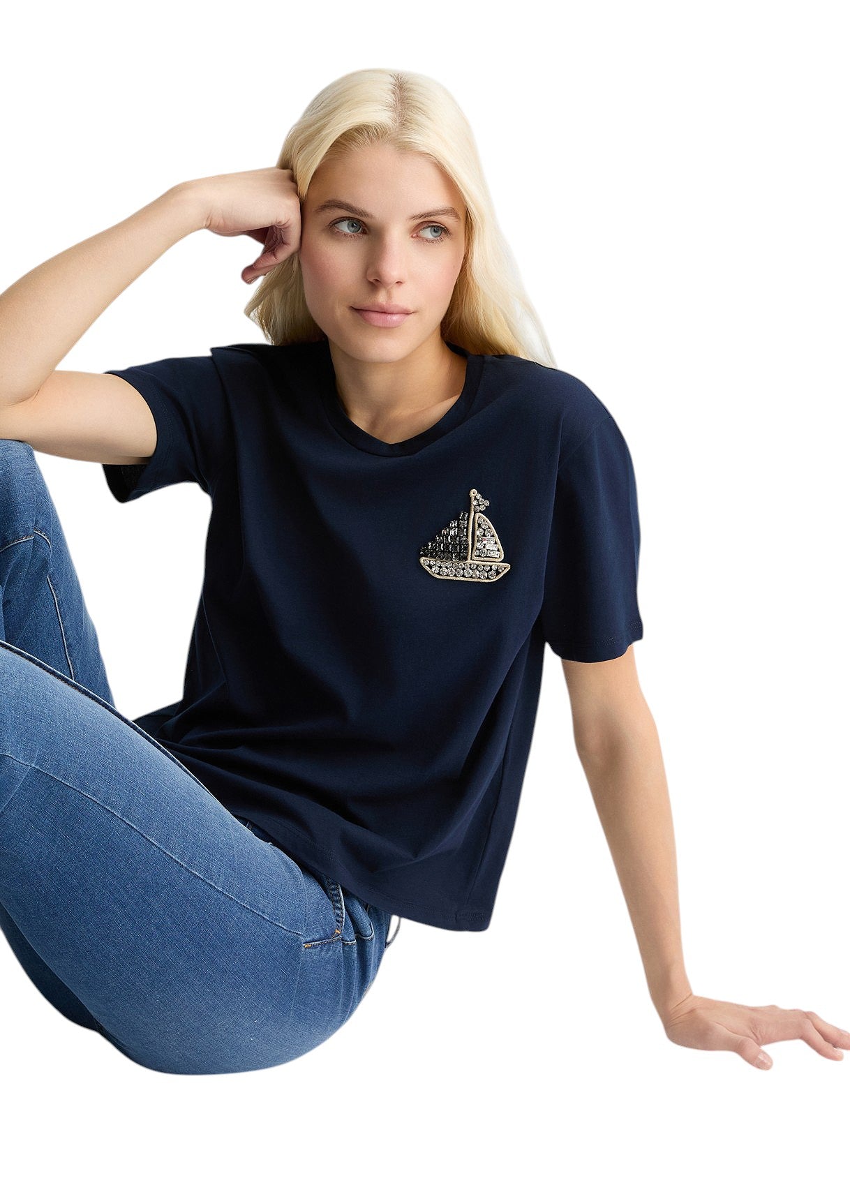 LIU JO T-SHIRT Donna CA5371J6308