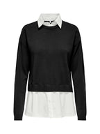 ONLY Maglia Donna ONLPAYSON LS MIX PULLOVER KNT 15353380