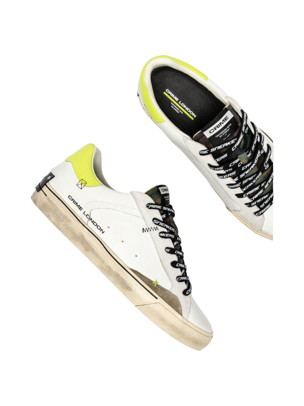 Crime London Sneakers Uomo DISTRESSED DECONSTRUCTED 11031AA8.10