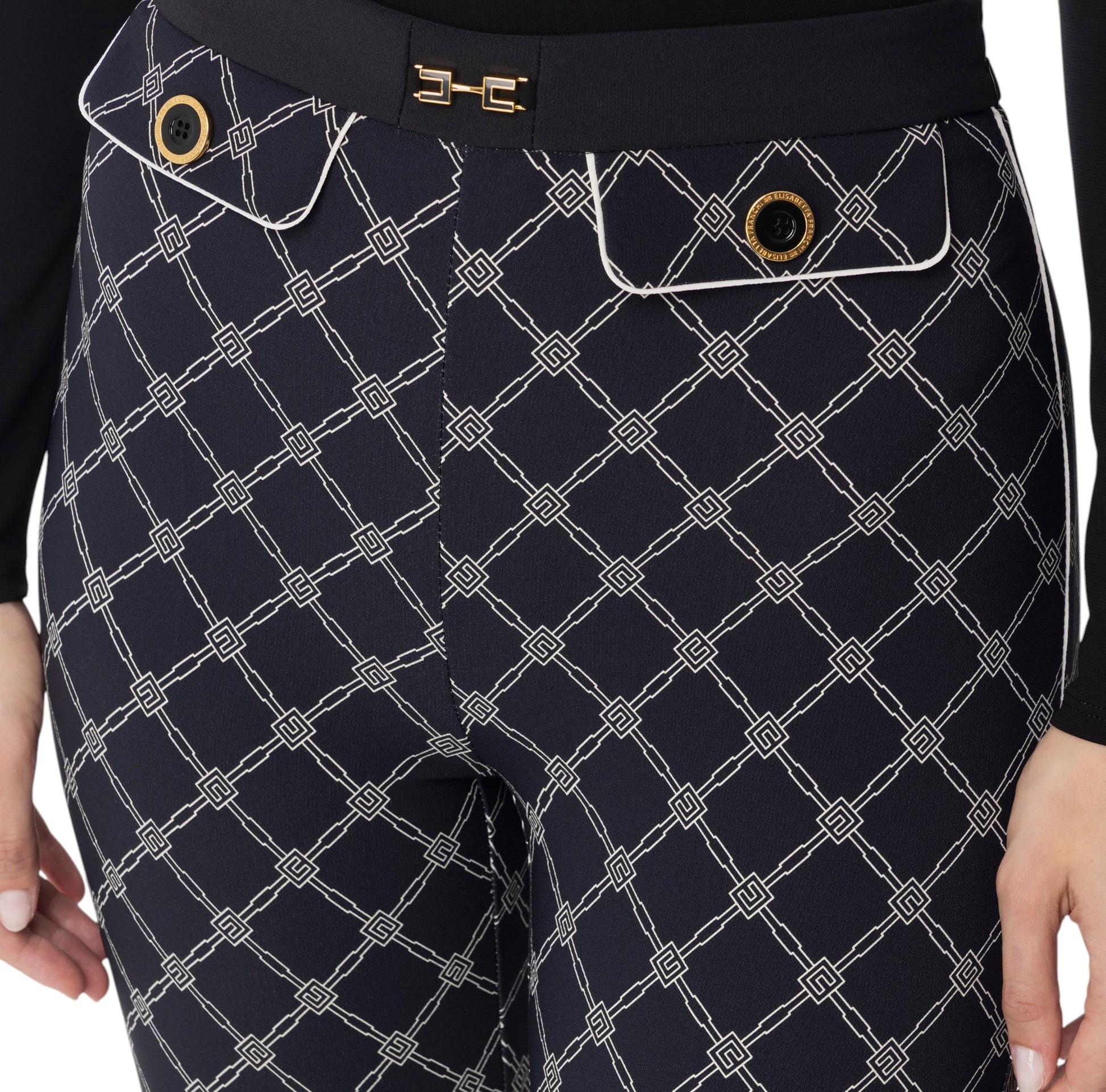 elisabetta franchi pantalone Donna PAS7151E2