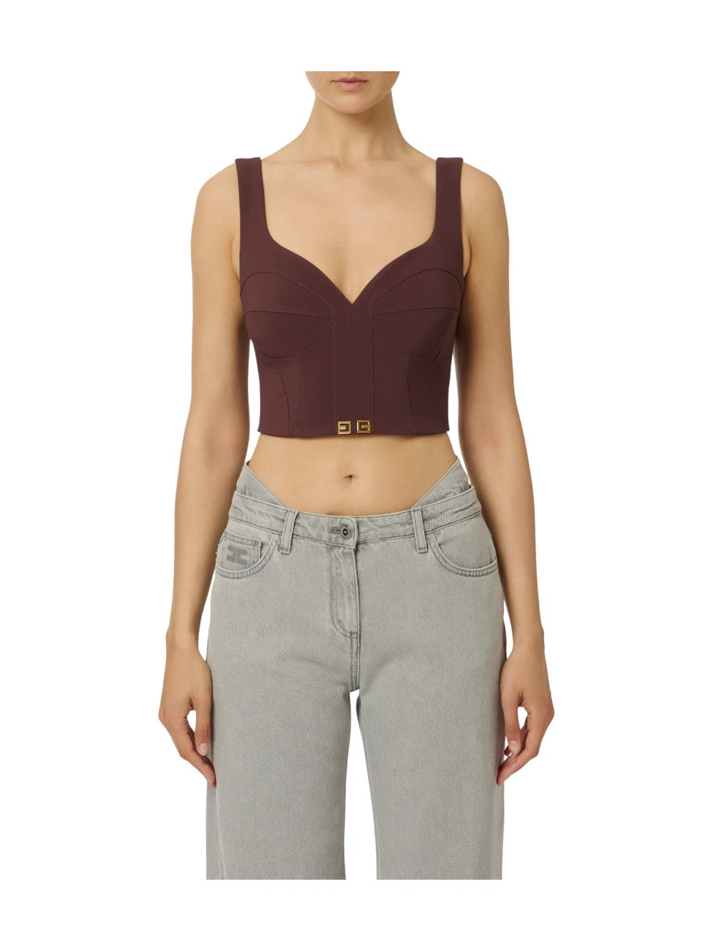Elisabetta Franchi Top Donna  TO03956E2EA4
