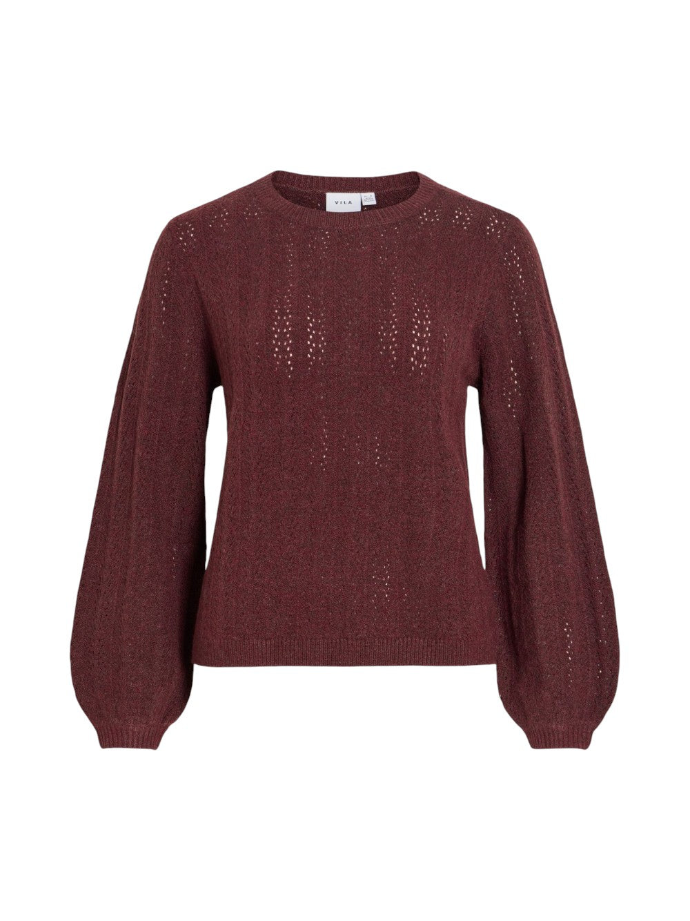 VILA Maglia Donna VILIGA 14117271 19-1627 TCX