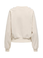 ONLY Felpa Donna ONLJETT L/S O-NECK EMB. BOX SWT 15355912