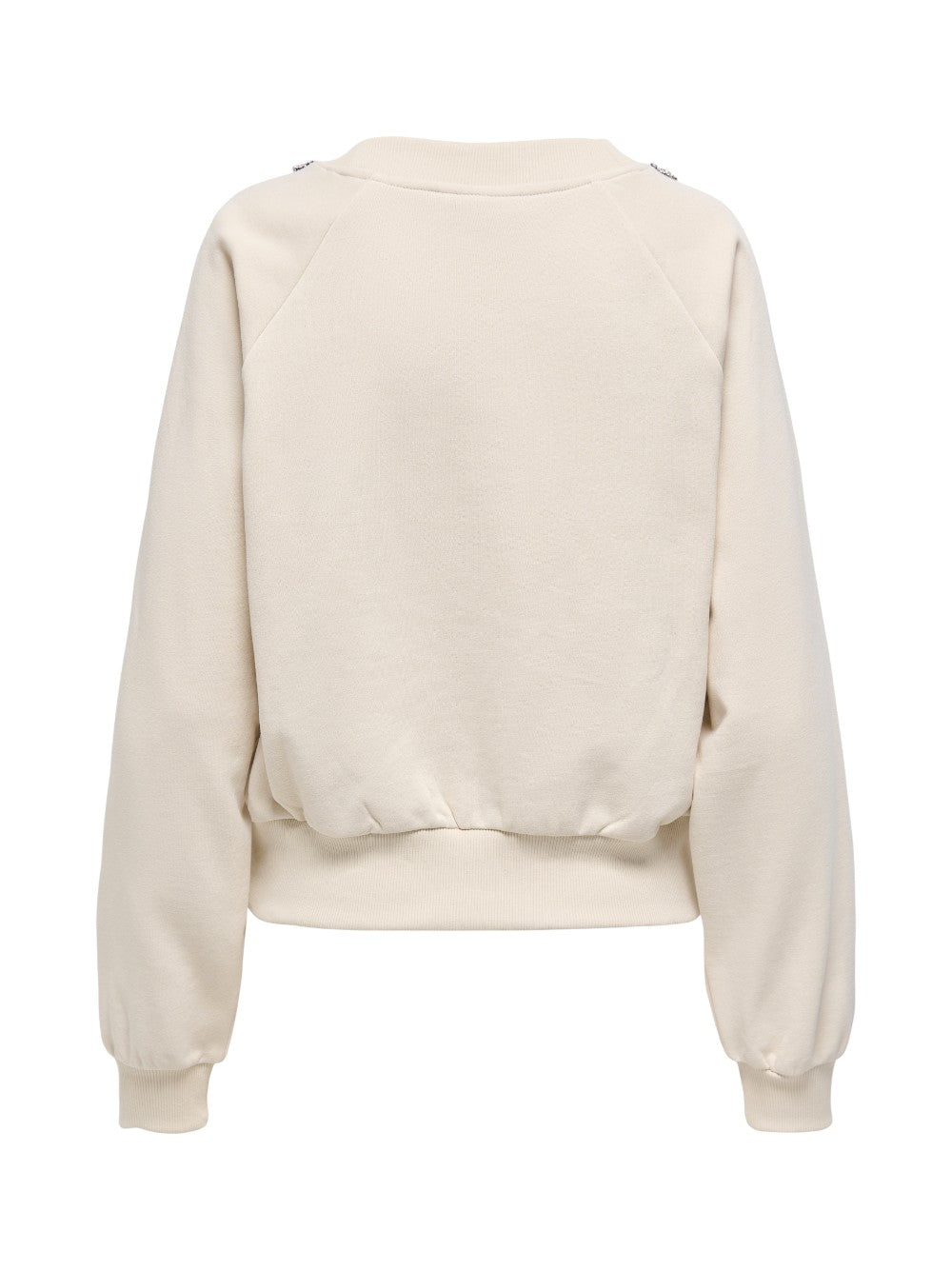 ONLY Felpa Donna ONLJETT L/S O-NECK EMB. BOX SWT 15355912