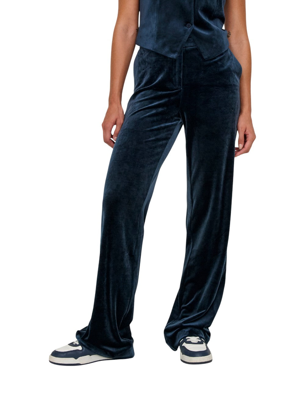 ONLY Pantalone Donna ONLKAYLE-ELSY STRAIGHT VELVET PANT TLR 15335852