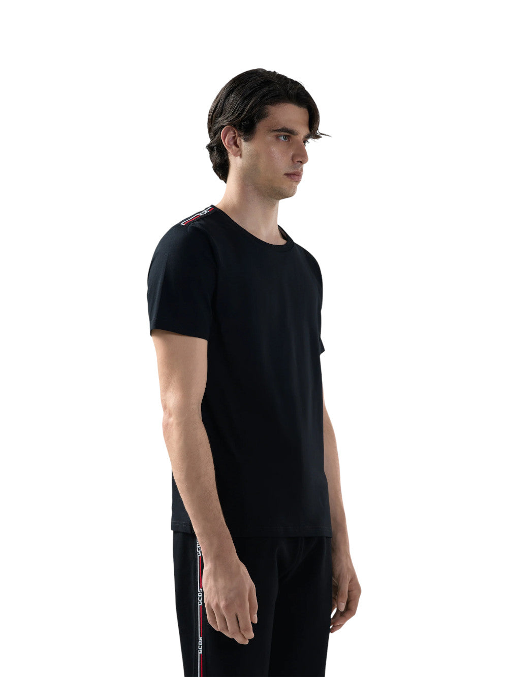 Gcds T-SHIRT Uomo LOGO TAPE STRETCH T-SHIRT B2EM2303JJ7-99