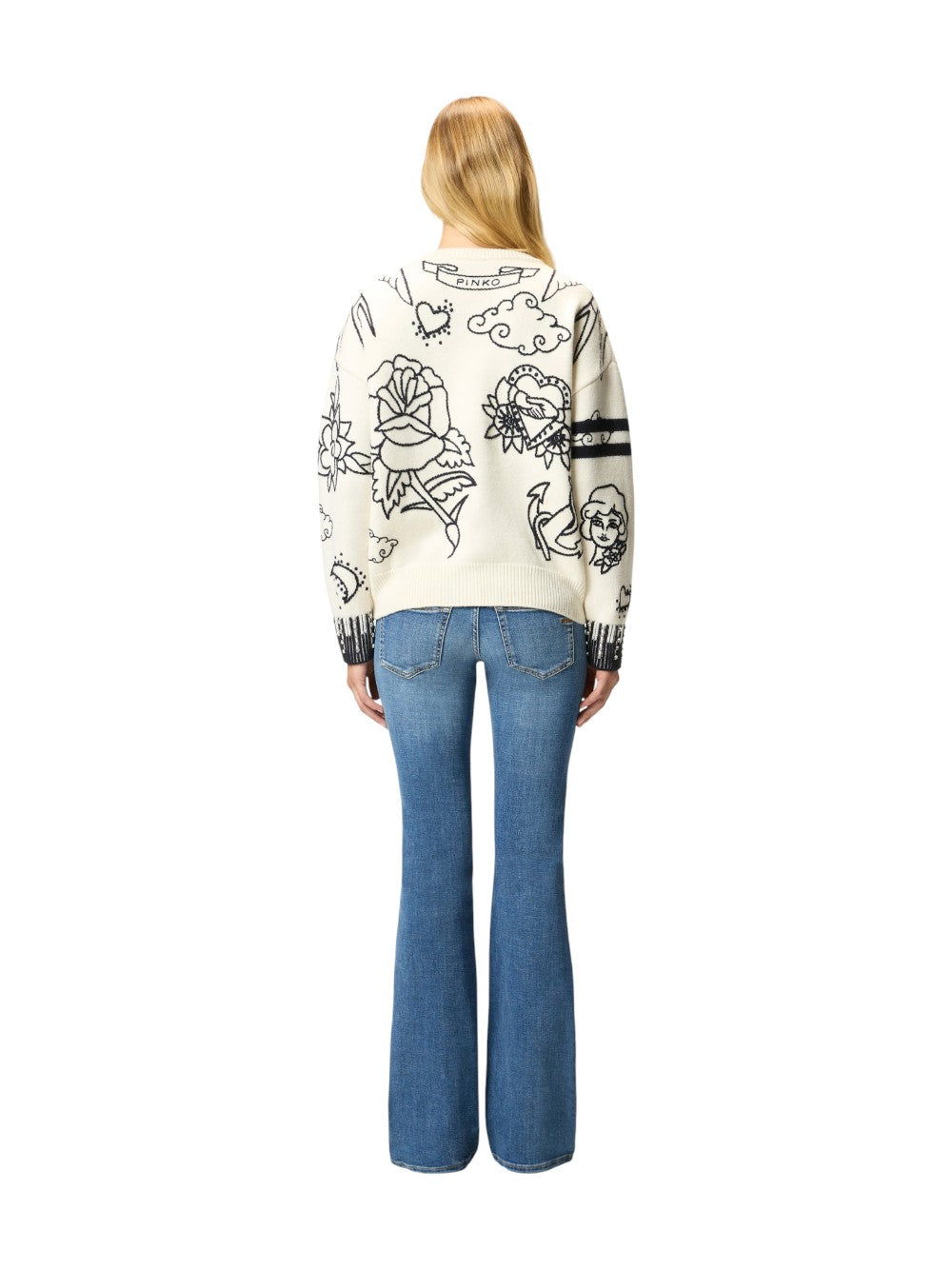 Pinko Maglia Donna ANDROS MAGLIA 105427A2PK ZE1