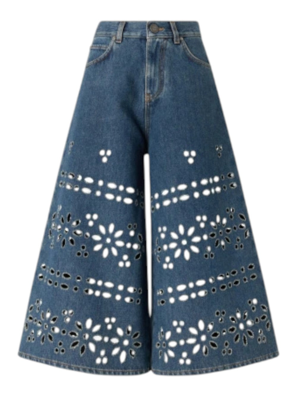 Pinko Jeans Donna BURKINA BERMUDA SANGALLO LASER 104646A35CPJ1