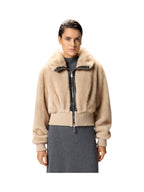 Pinko Simil Pelliccia Donna BAGELS BOMBER 105399A2PI C60