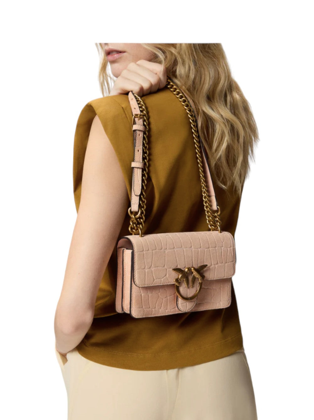 Pinko Borsa Donna Love One Mini Dc Cocco Nabucca 100074A2YWA28Q