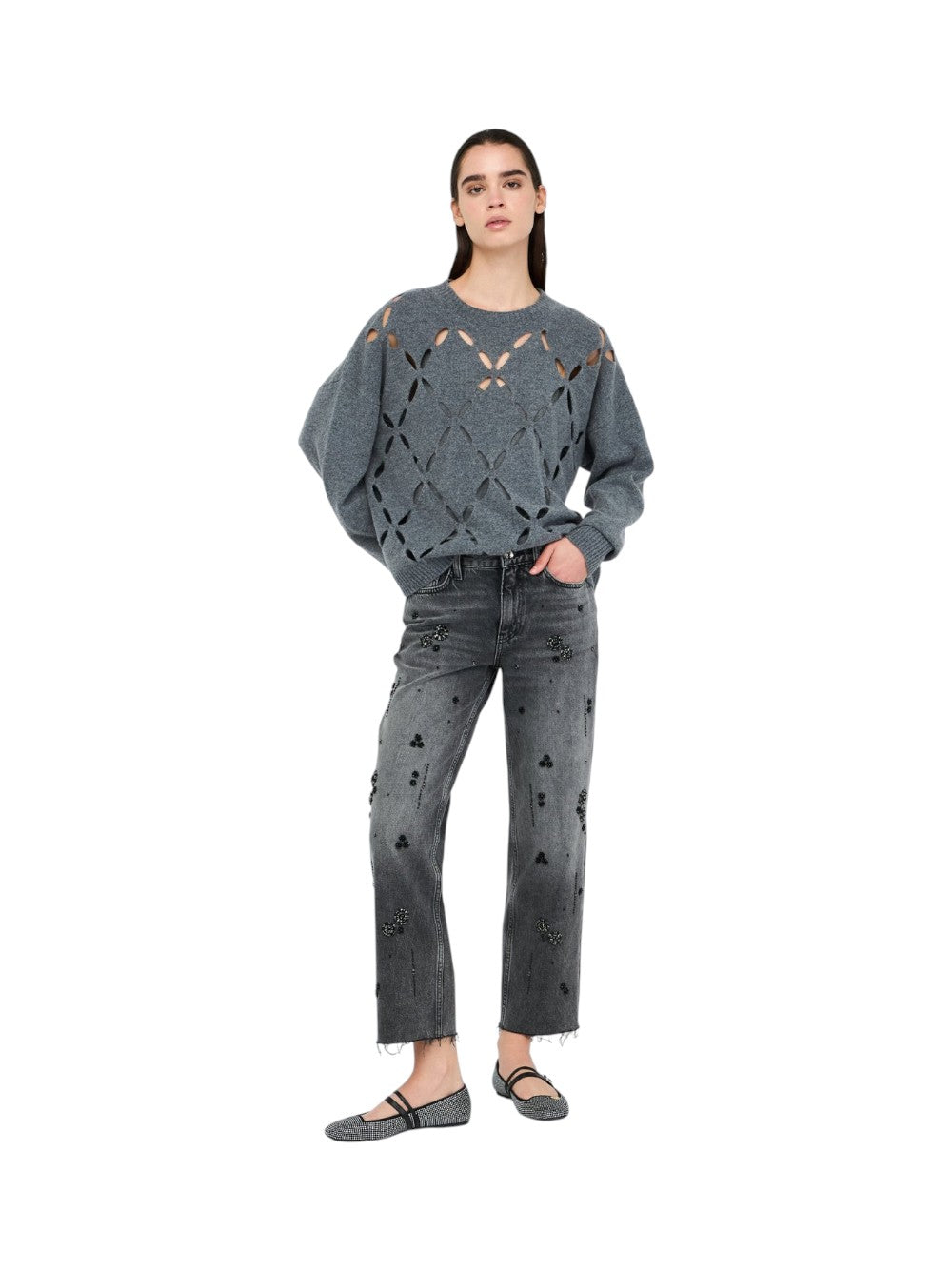 Liu Jo Maglia Donna  MF5039MS009 02050