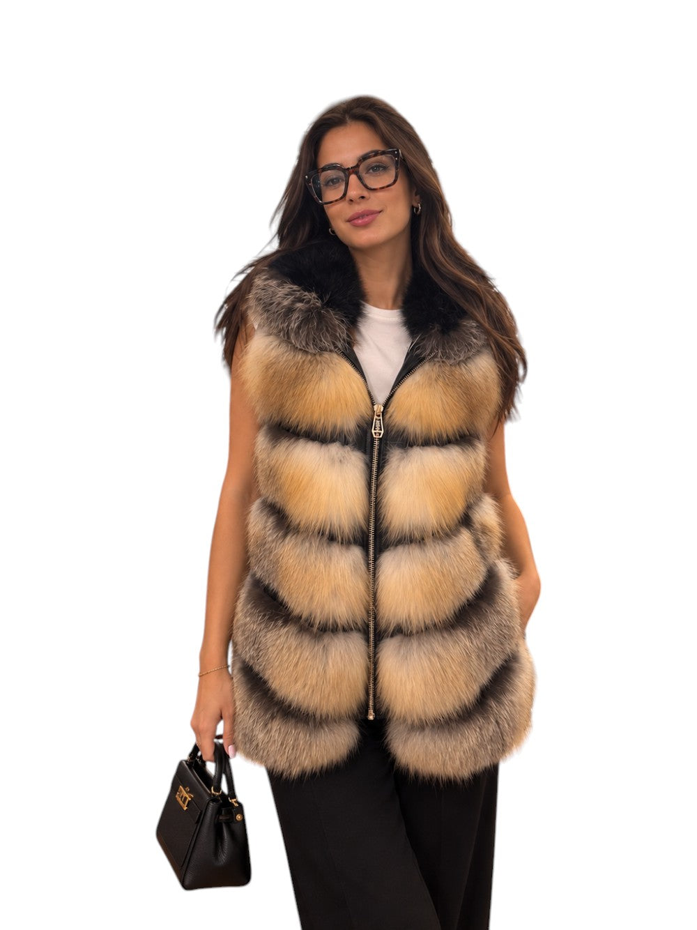 Yes London Gilet Donna  LC/2037 Be