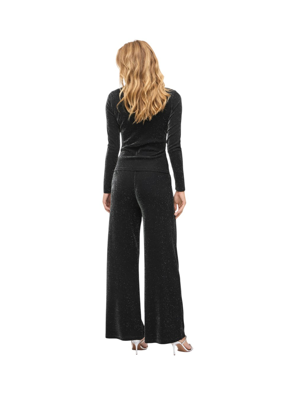 VILA Pantalone Donna VIELEINAS HW WIDE PANTS 14111367