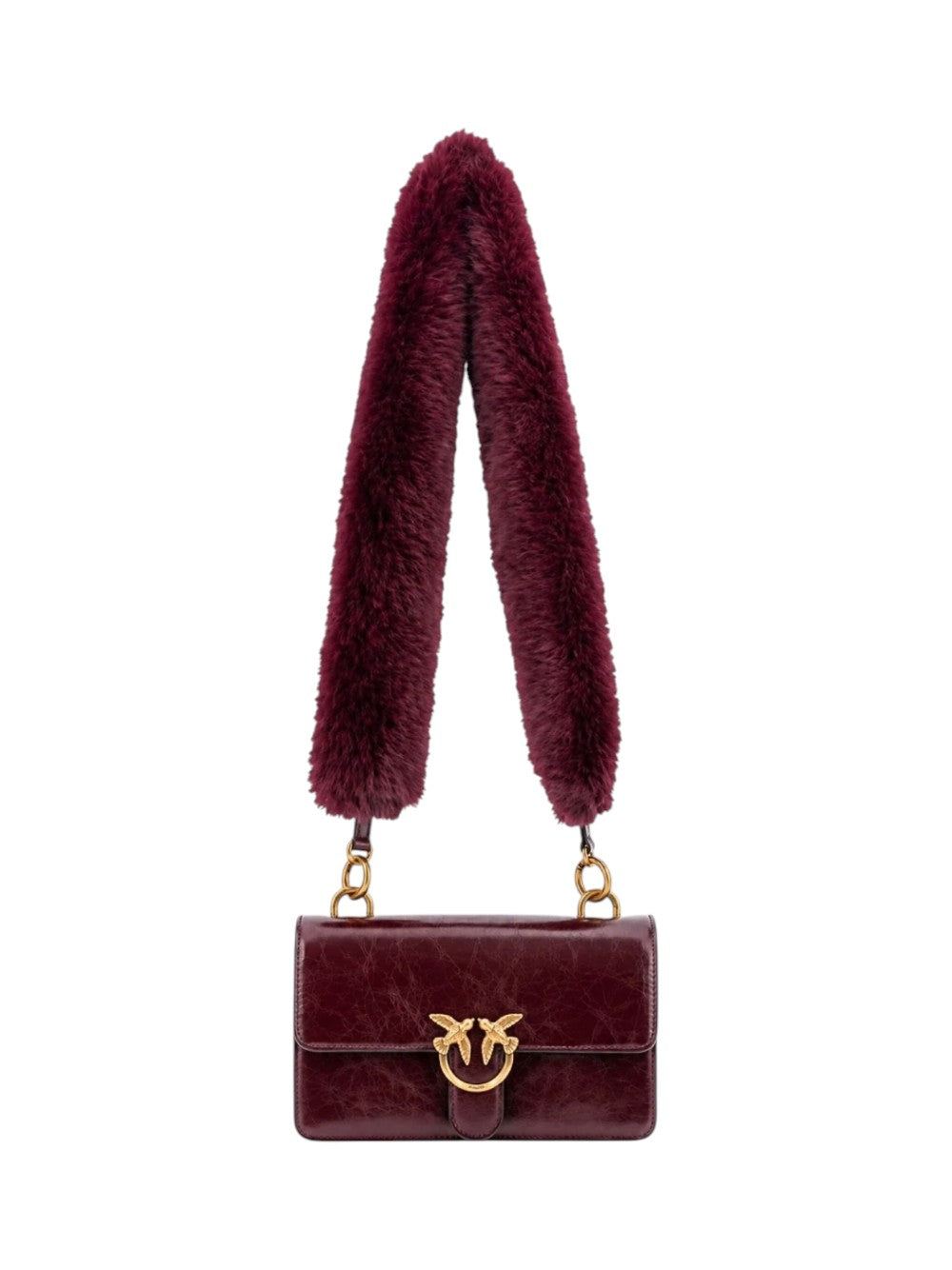 Pinko Borsa Donna LOVE ONE MN LGHT IMIT.FUR H. V 107676A3LP W34Q