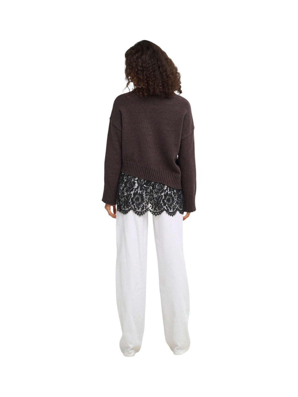 ONLY Maglia Donna ONLEVIE 15382505 19-0915 TCX