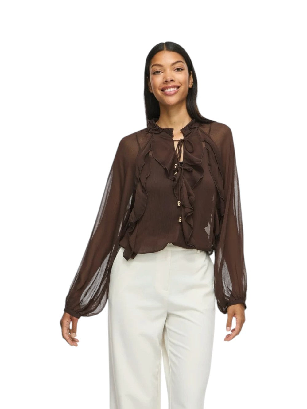 VILA Top Donna VITIRO 14116881 19-0915 TCX