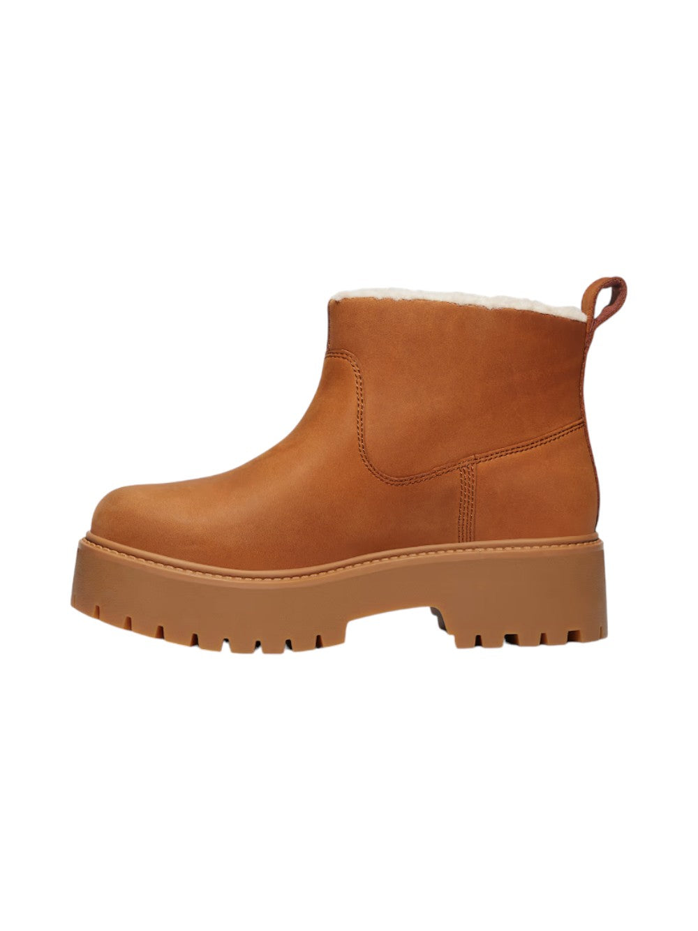 Timberland stivali Donna STONE STREET MID WARM LINED BOOT RUST NUBUCK TB0A283GEM71
