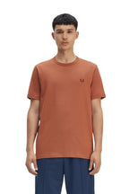 Fred Perry T-SHIRT Uomo Ringer M3519